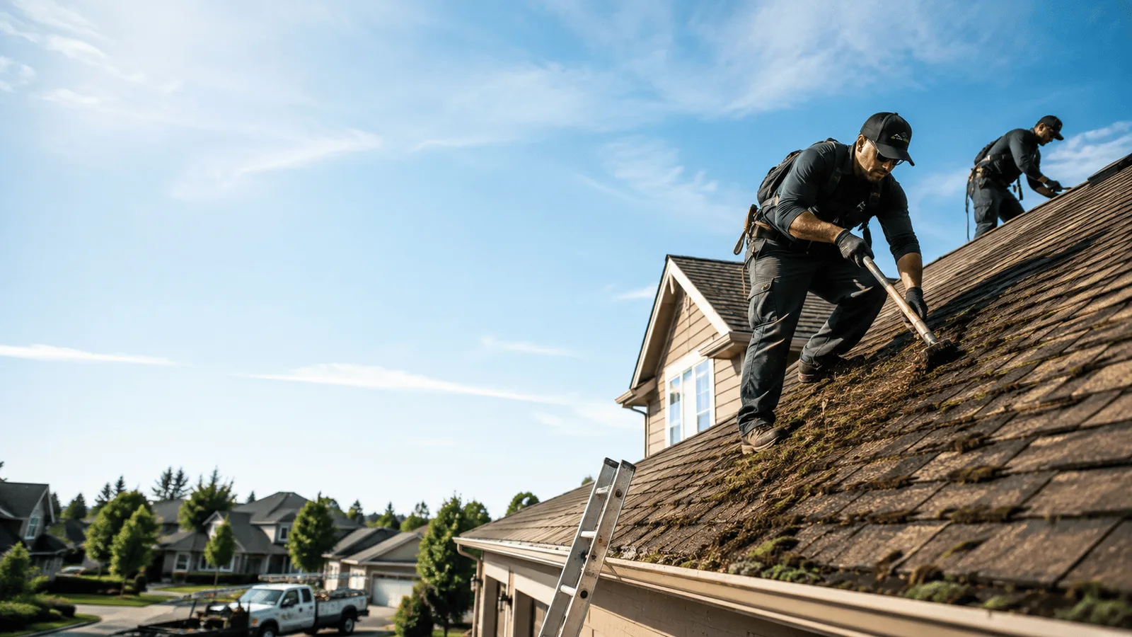 Roof Moss Removal in Richards, TX near me